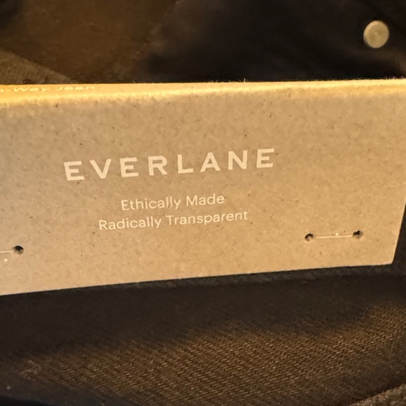 NWT Everlane wide leg black women’s jeans size 29 - Picture 4 of 6